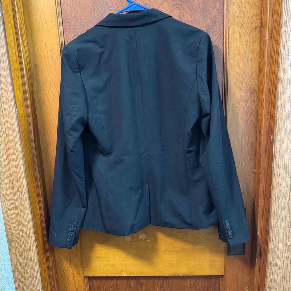 Worthington Blazer Women's 6 Black Professional Office Business - Picture 4 of 4